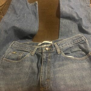 Lee Blue Relaxed Fit Jeans Vintage Style